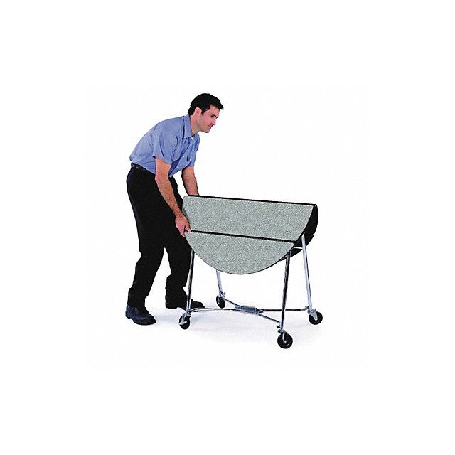 Room Service Cart Fold-Up Round MPN:415
