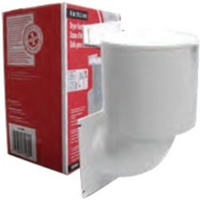 Lambro Dryer Vent Seal, 4in, White (Min Order Qty 2) MPN:289W