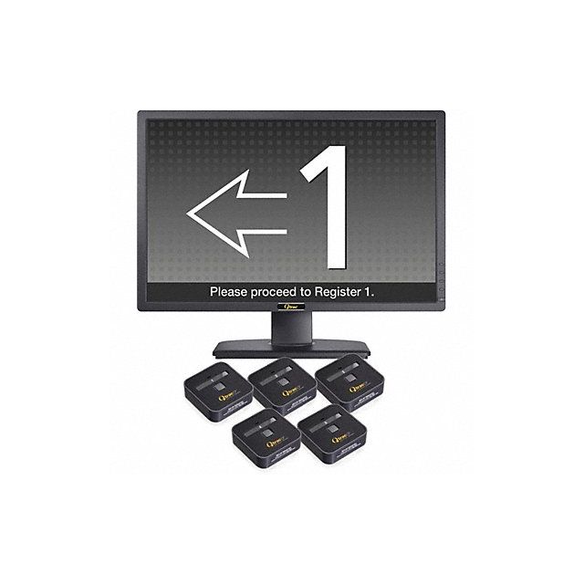 Electronic Queuing System Counter MPN:95-QTPNP105/22/BW