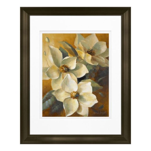 Timeless Frames Floral Marren Wall Artwork, 14in x 11in, Magnolias Aglow II (Min Order Qty 3) MPN:55270