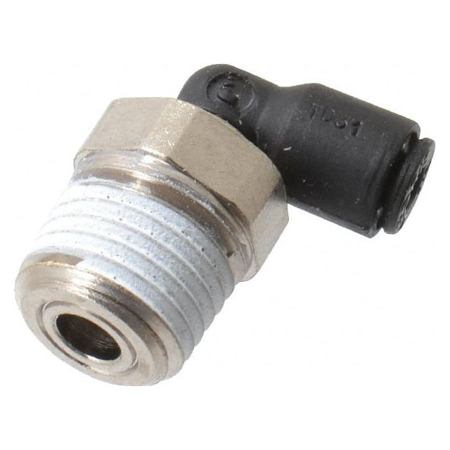 Push-To-Connect Tube Fitting: Male Elbow, 1/4
