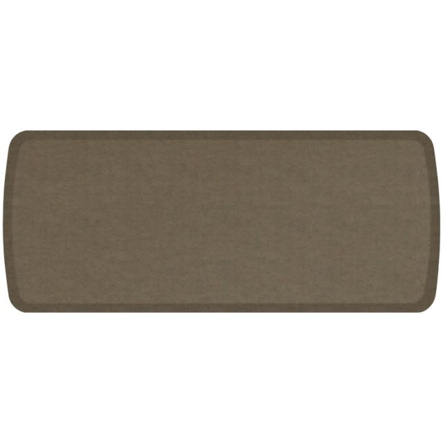 GelPro Elite Vintage Leather Comfort Floor Mat, 20in x 48in, Mushroom 109-28-2048-5