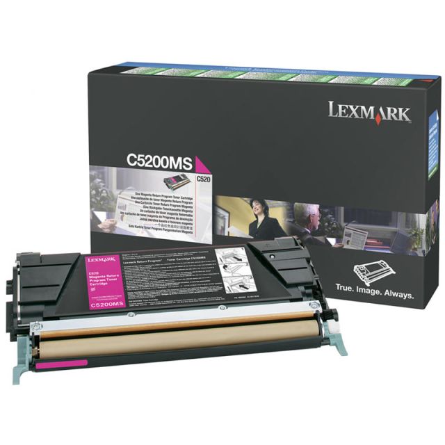Lexmark C5200MS Magenta Toner Cartridge MPN:C5200MS