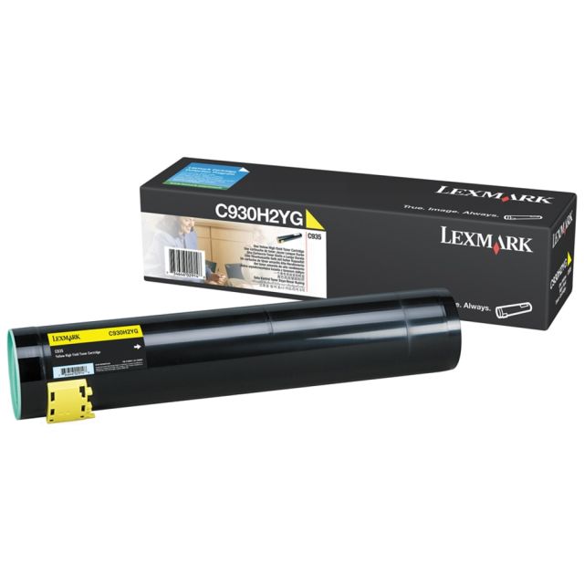 Lexmark C930H2YG Yellow Toner Cartridge MPN:C930H2YG