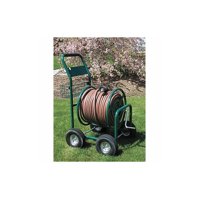 Garden Hose Reel Cart 8 in Steel MPN:2LRK8