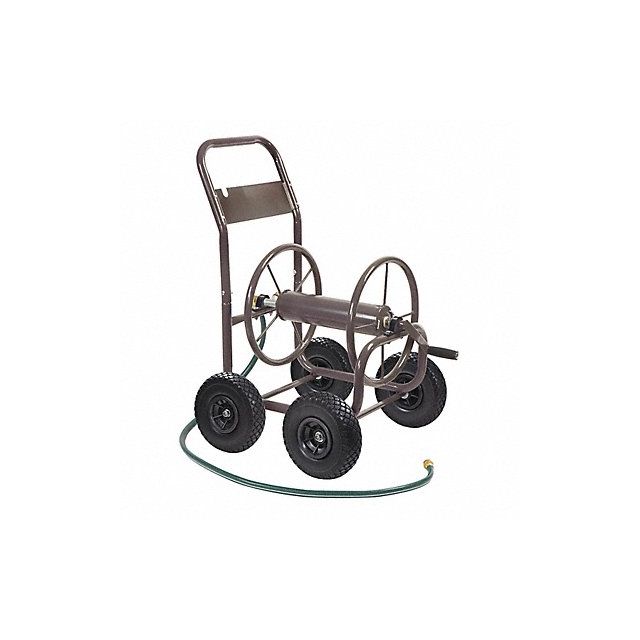 Garden Hose Reel Cart 6 in Steel MPN:840
