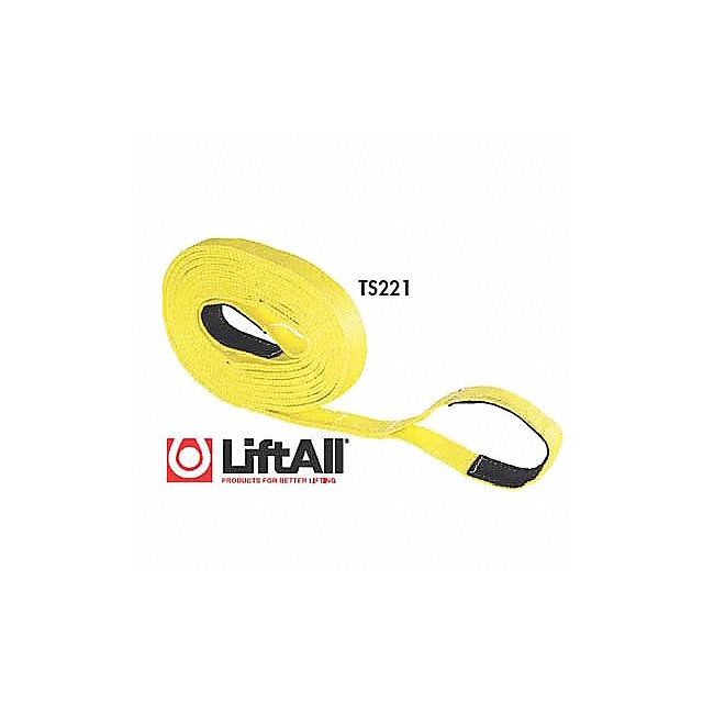 Tow Strap 20 ft Overall L Yellow MPN:TS1802NX20