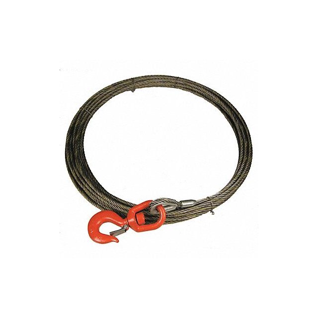 Winch Cable 1/2 in x 100 ft. MPN:12WSX100