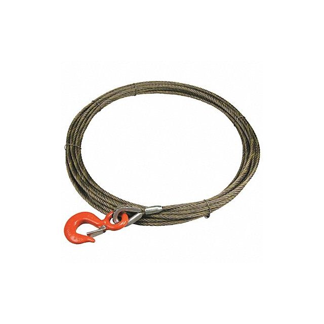 Winch Cable 1/2 in x 75 ft. MPN:12WX75