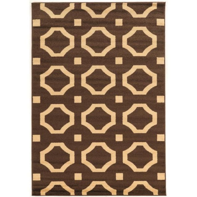 Linon Honora Area Rug, 2ft x 3ft, Phin Brown/Beige (Min Order Qty 3) MPN:RUGCT2323
