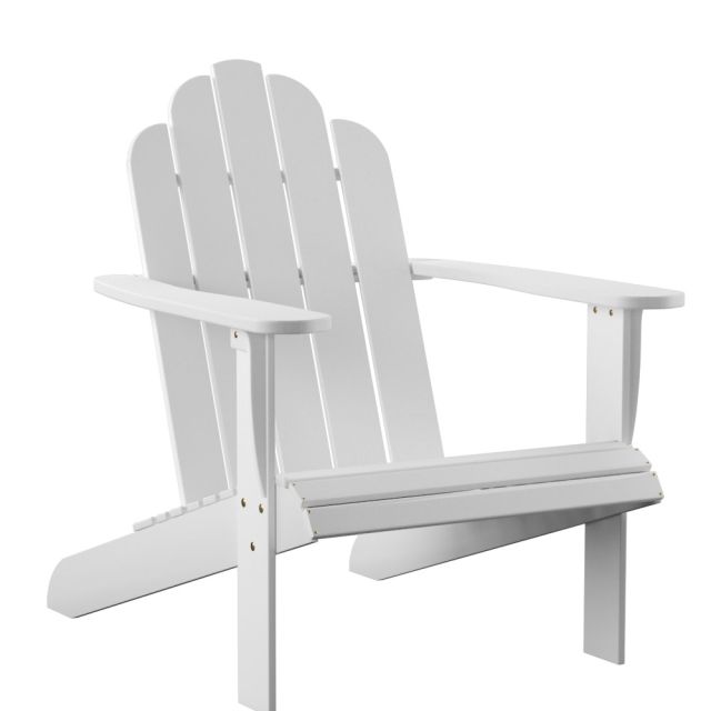 Linon Troy Adirondack Outdoor Chair, White MPN:OFDP1252