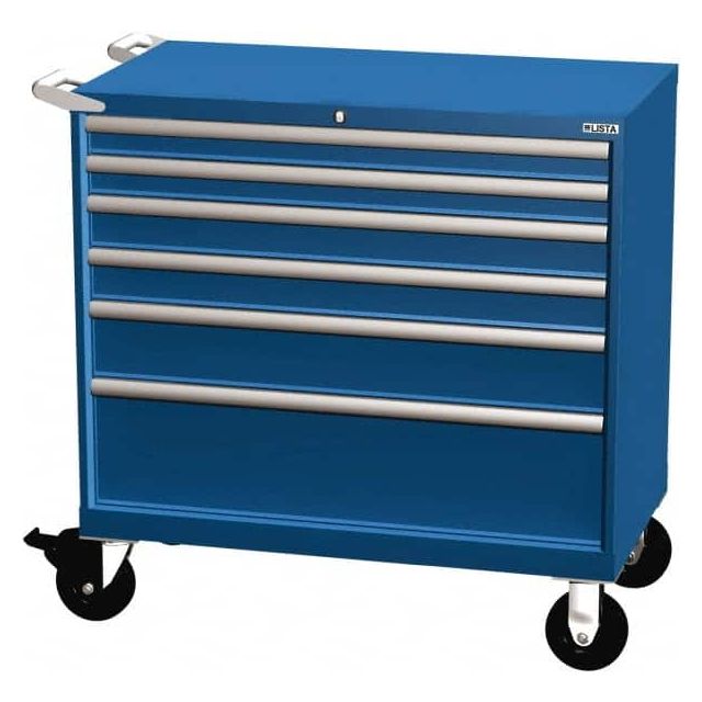 Steel Tool Roller Cabinet: 6 Drawers MPN:XSHS07500602MBB