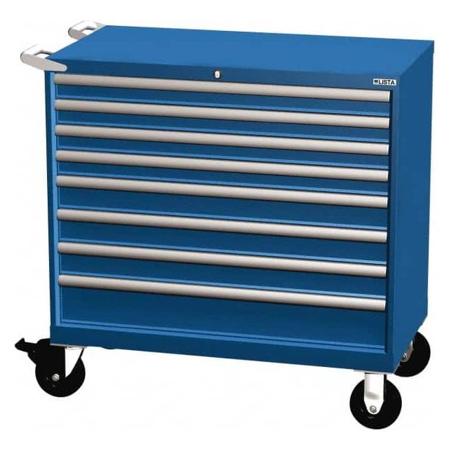 Steel Tool Roller Cabinet: 8 Drawers MPN:XSHS07500801MBB