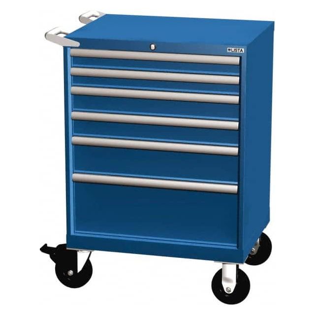 Steel Tool Roller Cabinet: 6 Drawers MPN:XSST07500602MBB
