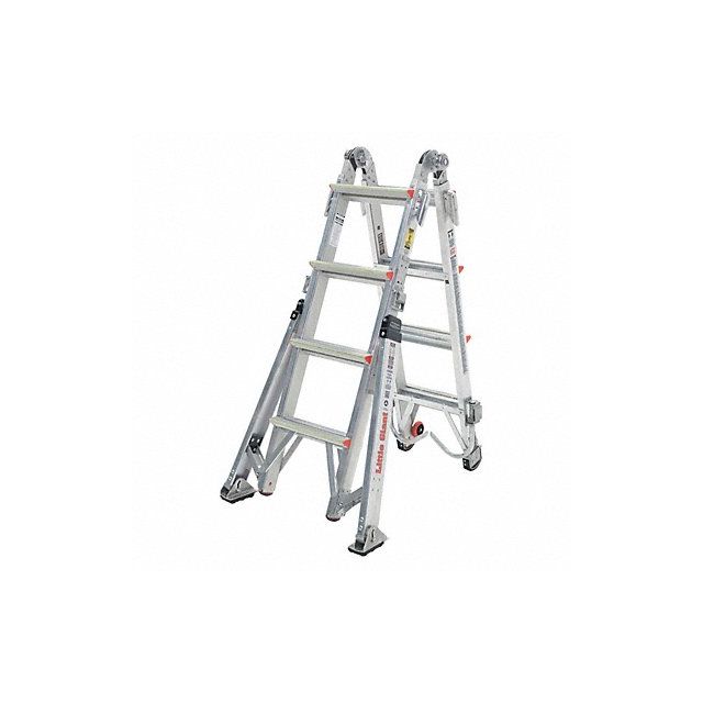 Multipurpose Ladder 375 lb Ld Cap. Alum. MPN:15197-303