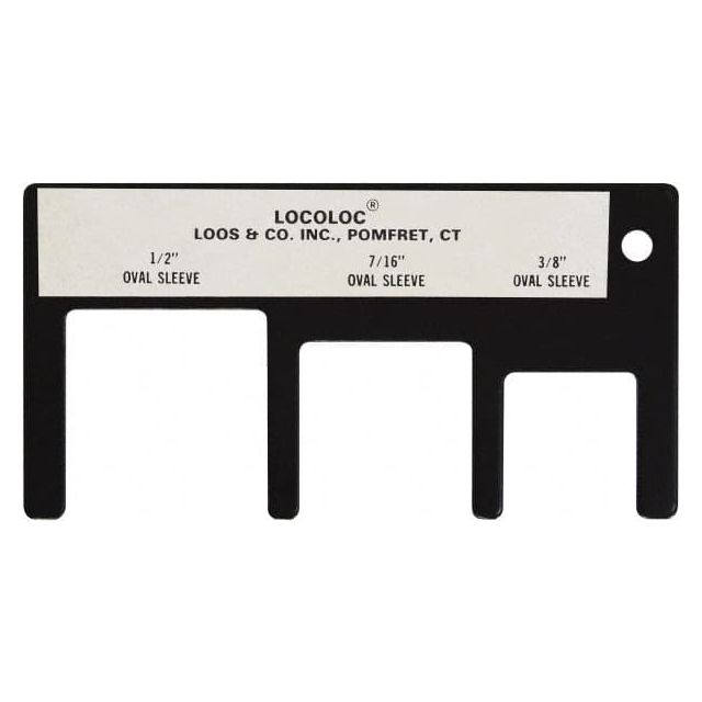 3/8 to 1/2 Inch Range, Wire and Sheet Metal Gage MPN:GA-3P