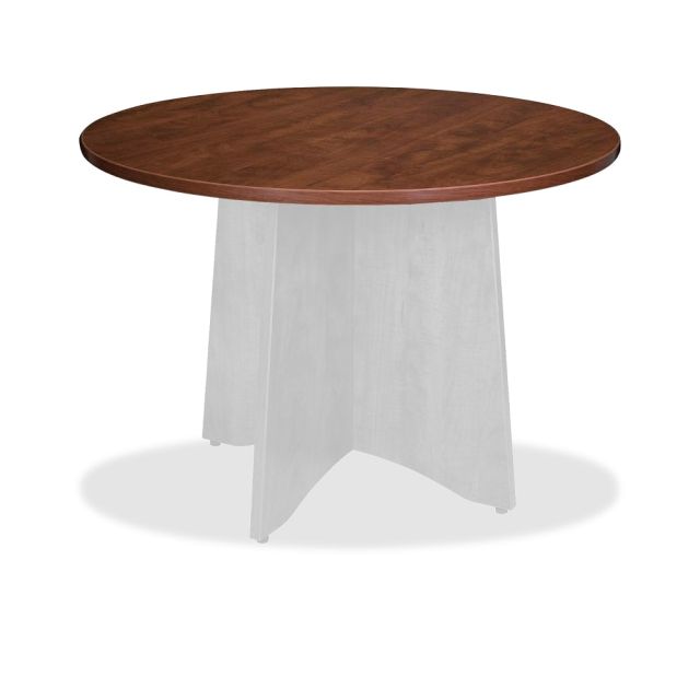 Lorell Essentials Round Table Top, 42inD, Cherry MPN:87322