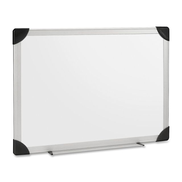 Lorell Non-Magnetic Dry-Erase Whiteboard, 48in x 36in, Aluminum Frame With Silver Finish 55652