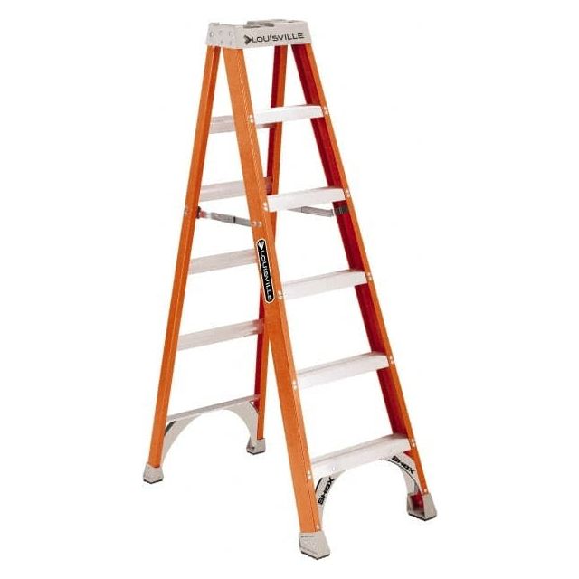 3-Step Ladder: Fiberglass, Type IA FS1504 Material Handling