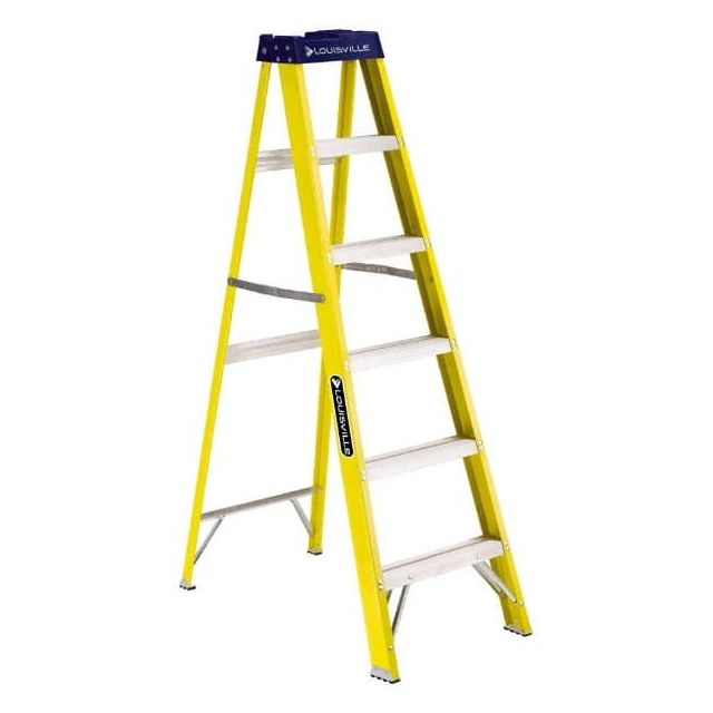 4-Step Ladder: Fiberglass, Type I, 5' OAH FS2005 Material Handling