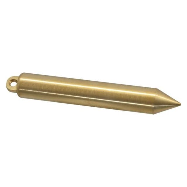 6-3/4 Inch Long, 1 Inch Diameter Brass Plumb Bob TT590N Measuring Tools & Sensors