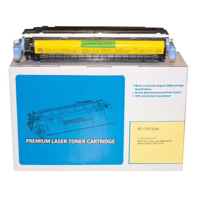 M&A Global Remanufactured Yellow Toner Cartridge Replacement For HP 641A, C9722A, C9722A-CMA MPN:C9722A-CMA