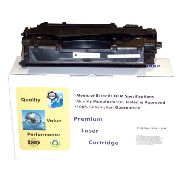 M&A Global Remanufactured High-Yield Black Toner Cartridge Replacement For HP 80X, CF280X, CF280X-CMA MPN:CF280X-CMA