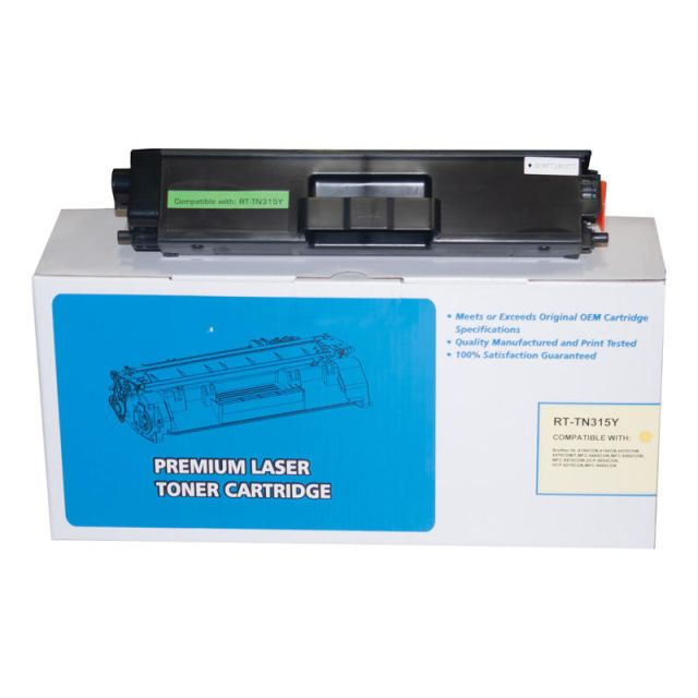 M&A Global Remanufactured High-Yield Yellow Toner Cartridge Replacement For Brother TN315Y, TN315Y-CMA MPN:TN315Y-CMA