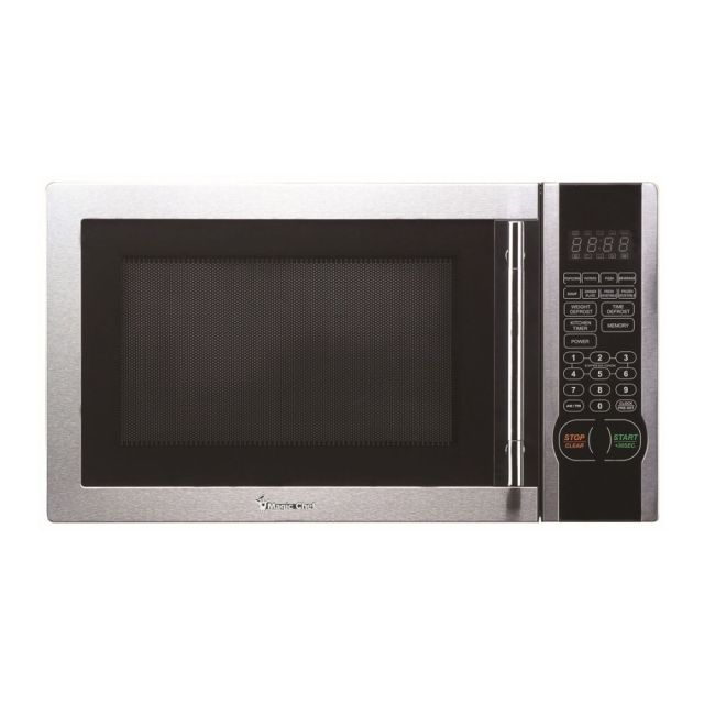 Magic Chef 1.1-Cubic Foot Countertop Microwave, Stainless Steel MPN:MCM1110ST