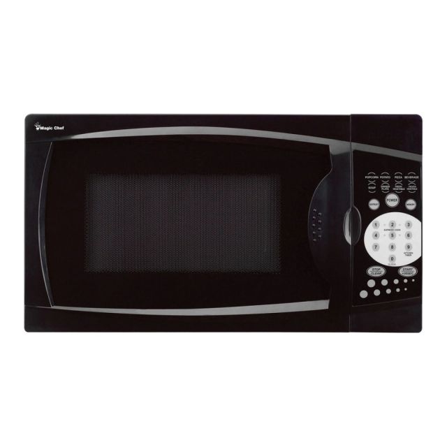 Magic Chef 0.7-Cubic Foot Countertop Microwave, Black MPN:MCM770B