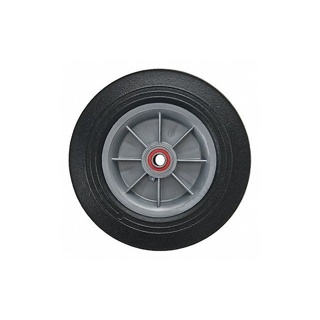 Hand Truck Wheel 10in Dia Solid Rubber MPN:111025