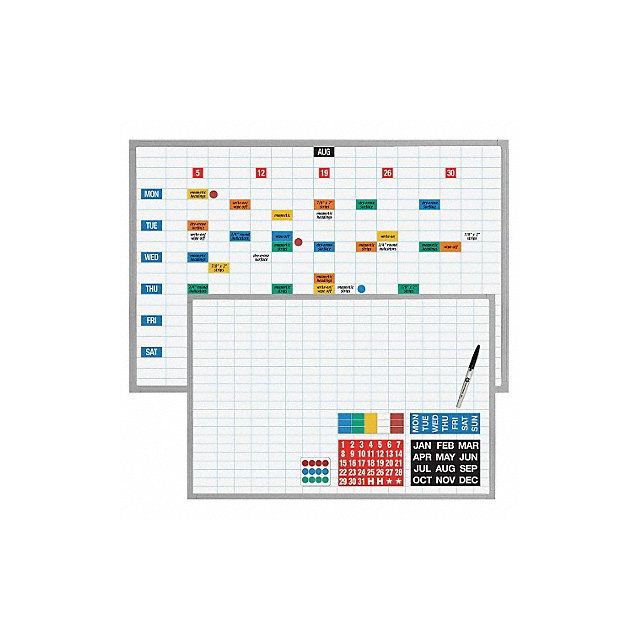 Magnetic Planning/Schedule Kit 48x36 MPN:EBK-3648