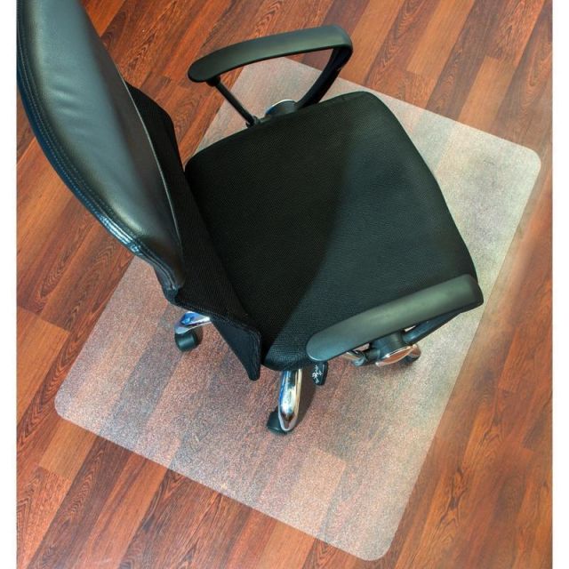 Mammoth Office Products Polycarbonate Hard Floor Chair Mat, Rectangular, 48inW x 60inD, Clear MPN:C4860HF