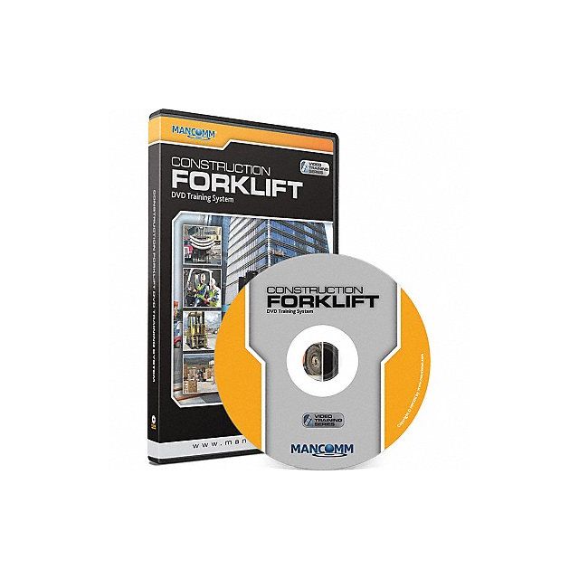 DVD Forklift Safety Training MPN:33K-111-02