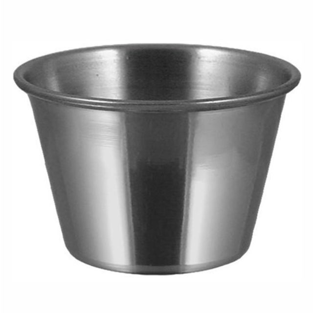 International Tableware Stainless Steel Sauce Cups, 2.5 Oz, Pack Of 12 Cups (Min Order Qty 3) MPN:ISFS-I-A25