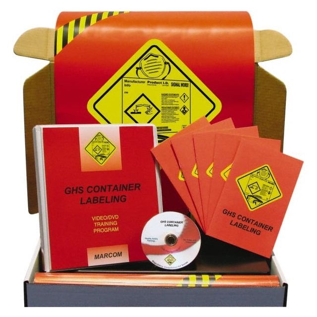 GHS Container Labeling, Multimedia Training Kit MPN:K0001569EO
