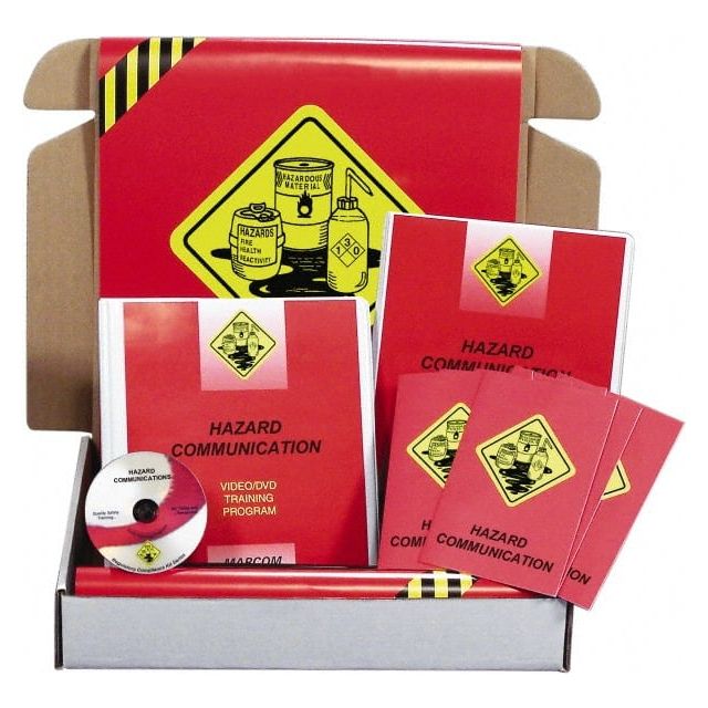 Hazard Communication for Industrial Facilities, Multimedia Training Kit MPN:K0001659EO