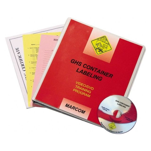 GHS Container Labeling, Multimedia Training Kit MPN:V0001569EO