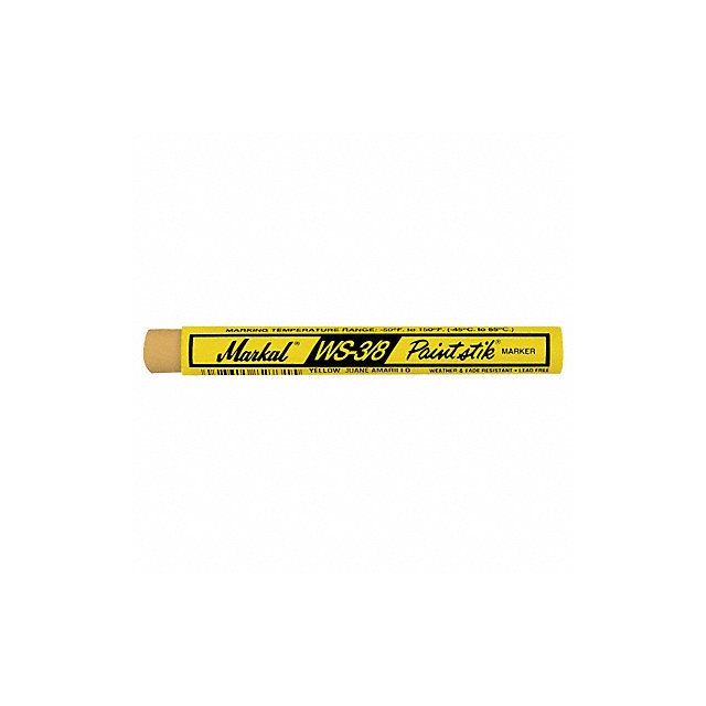 H7742 Paint Marker 3/8 in Yellow PK12 MPN:82421