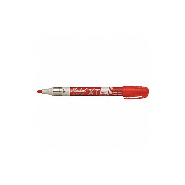 H4993 Paint Marker Permanent Red MPN:97252