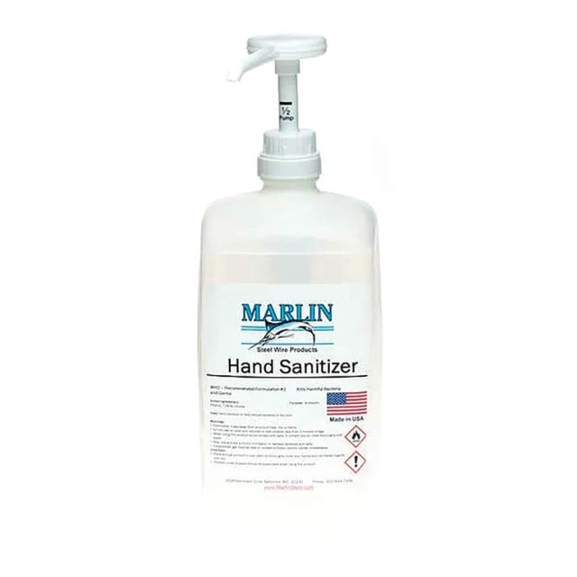 Hand Sanitizer: Liquid, 1 Gal, Bottle MPN:02467014-99