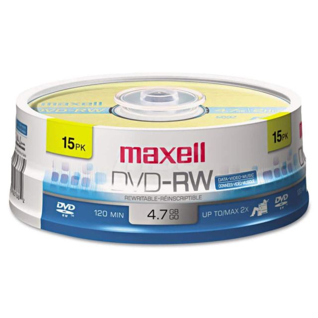 DVD+RW Disc: Gold MPN:MAX635117