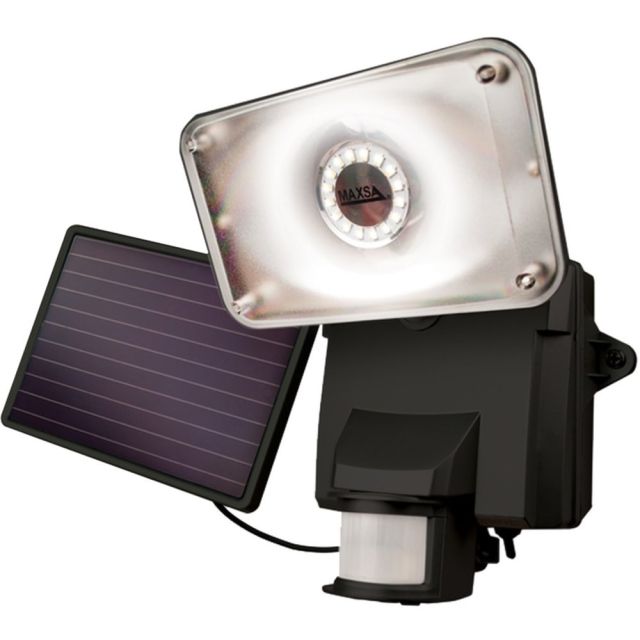 Maxsa - Floodlight - LED - daylight - 6500-7000 K - solar powered - black MPN:44641