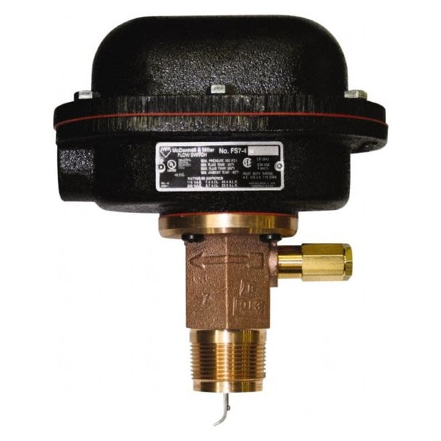 1,000 psi, Stainless Steel Housing, Adjustable Paddle Flow Switch MPN:120191
