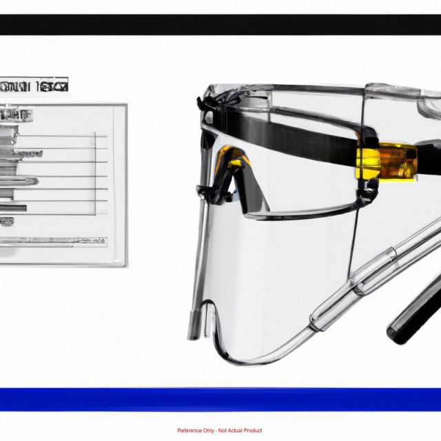 Safety Glasses Clear Lens Navy Frame MPN:ST120