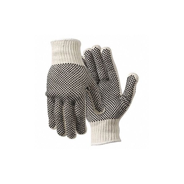 Gloves Work Cotton Poly L MPN:9660LM