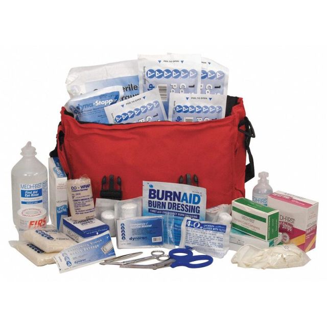 Emergency Medical Kit Red Cordura Nylon MPN:74801