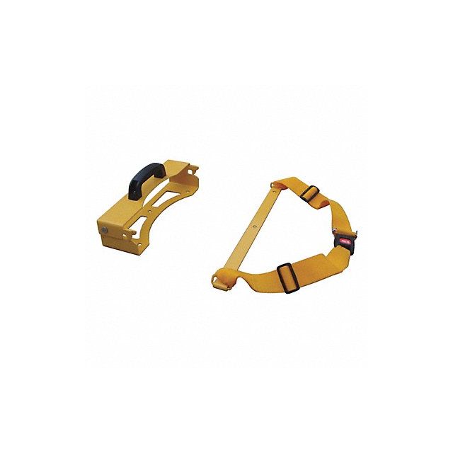 Wall Mounting Strap Yellow 2 H MPN:MS-90046