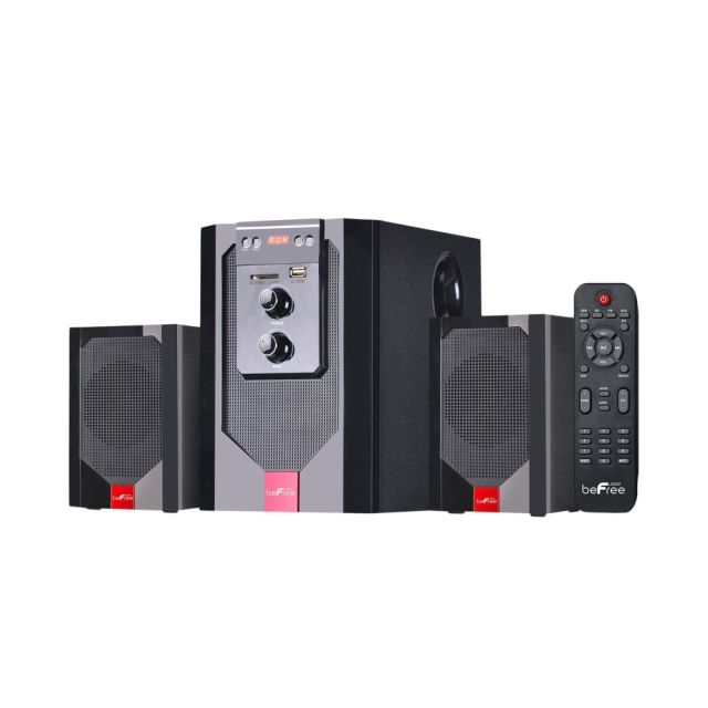 BeFree Sound BFS-40 2.1-Channel Bluetooth Surround Sound Speaker System, 9-1/4inH x 14inW 99595503M