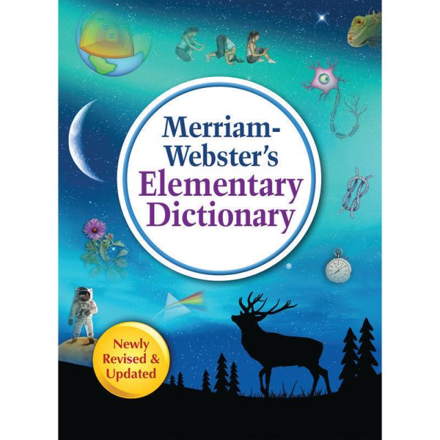 Merriam-Webster Elementary Dictionary, Grades 3-5 (Min Order Qty 3) MPN:MW-7456